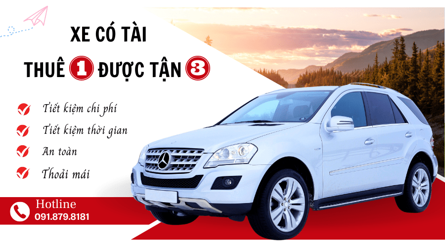 Thuê xe tự lái - xe có tài