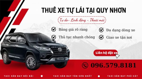 Thuê xe tự lái Quy Nhơn
